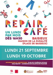 COHÉSION SOCIALE / Le Repair Café, à votre service