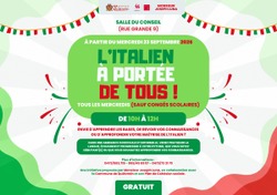 INITIATIVE CITOYENNE | L’italien à portée de tous !
