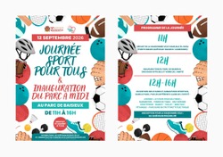 SPORT / JOURNÉE SPORT POUR TOUS & INAUGURATION DU PARC COMMUNAL